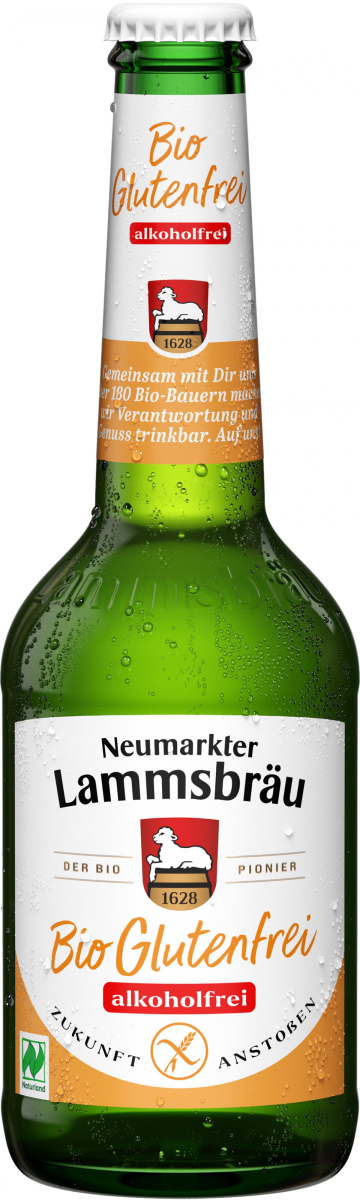 10x0,33l Bier glutenfrei alkoholfreies Lammsbräu