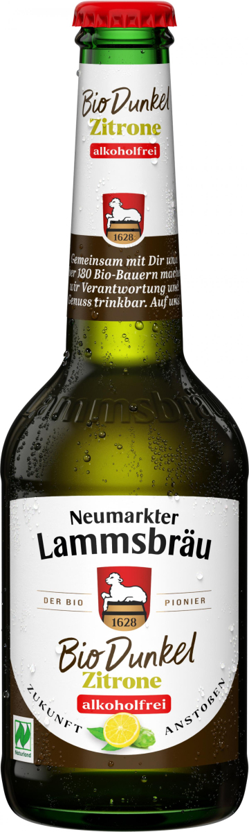 10x0,33l Radler   Dunkel Pure Zitrone alkoholfrei Lammsbräu