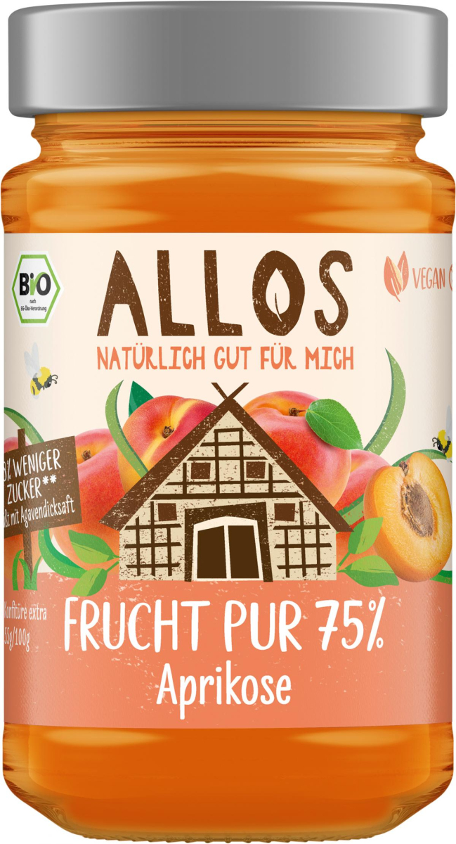 Aprikose pur Frucht