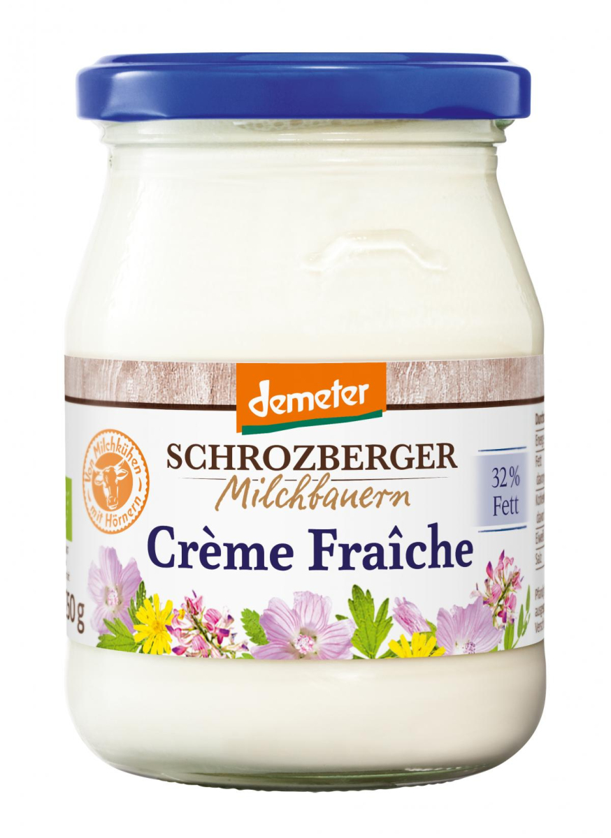 Creme fraiche 32% im Glas