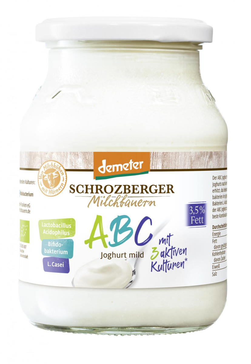Joghurt 3,5% ABC der Aktive von Schrotzberg