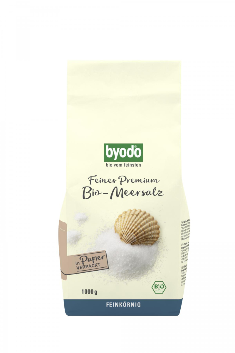 Atlantik Meersalz fein, 1000g