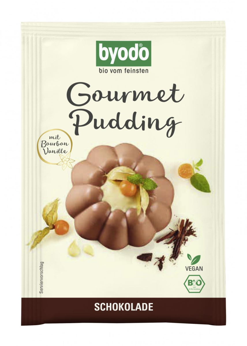 Tüte Gourmet Schoko Pudding, mit Maisstärke