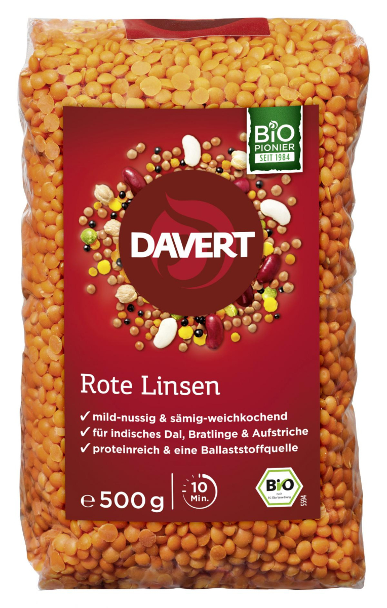 Rote Linsen, 500g