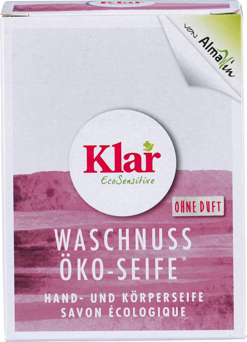 Seife Waschnuss, 100g (ecosensitiv) Hand- & Körperseife