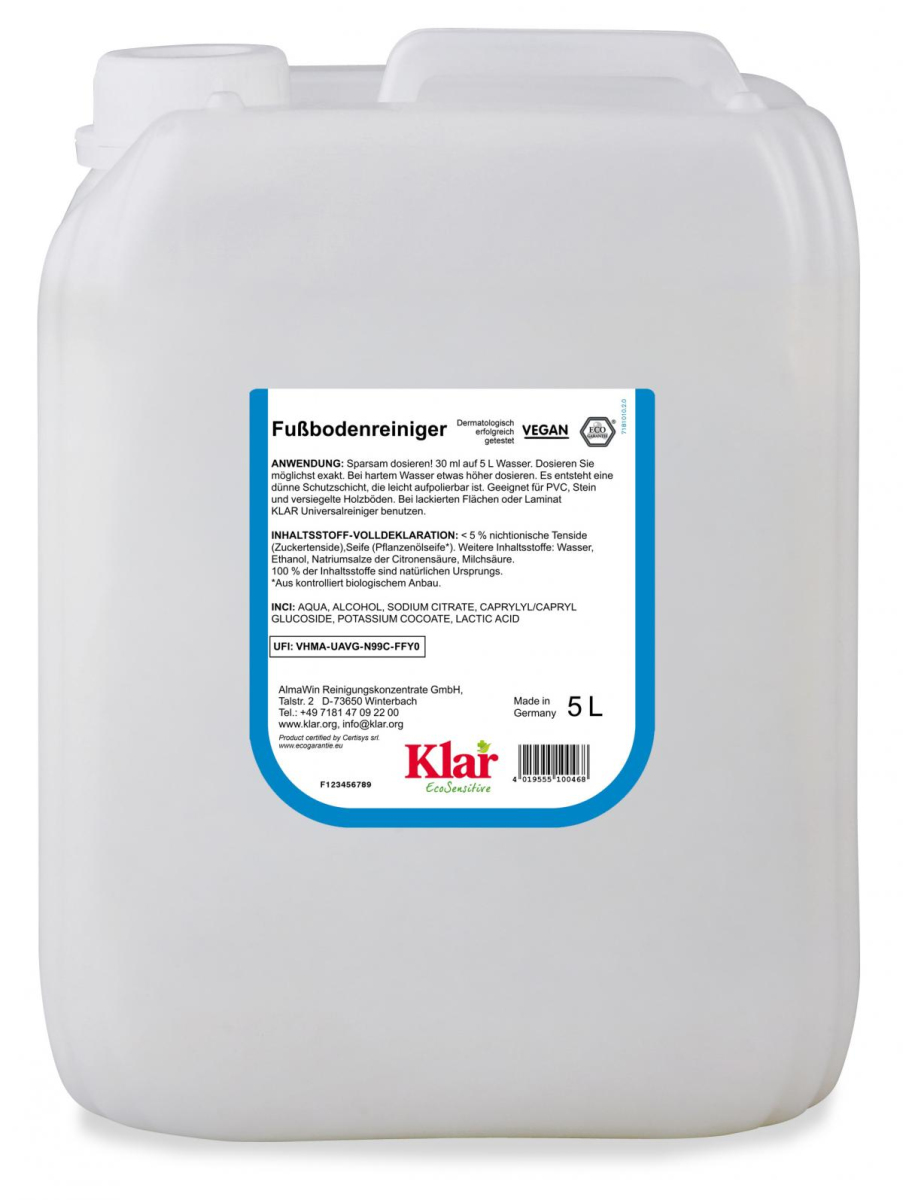 Klar Fußbodenreiniger 5l