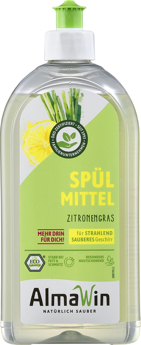 Handspülmittel 0,5l, Zitronengras