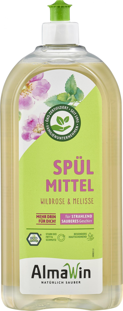 Spülmittel Wildrose Melisse