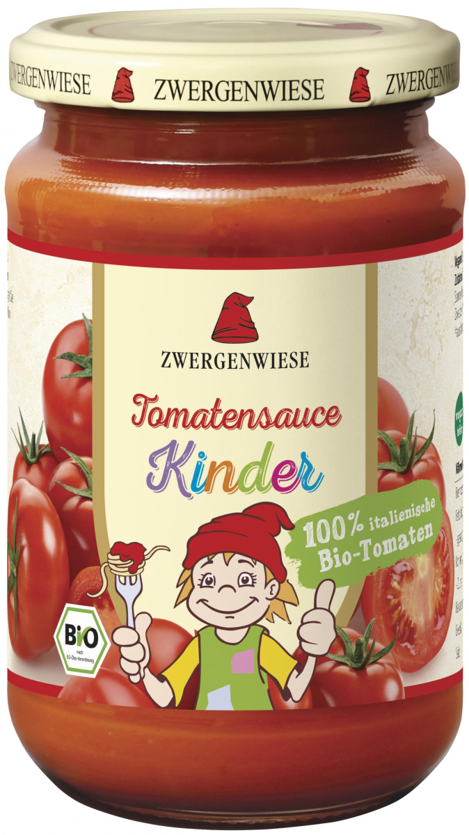 Kinder Tomatensauce mit Apfelsüße