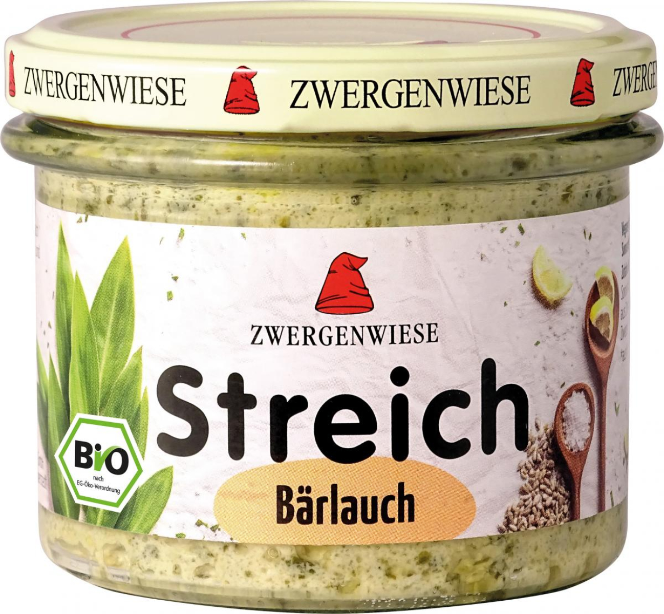 Streich Bärlauch - veganer Brotaufstrich
