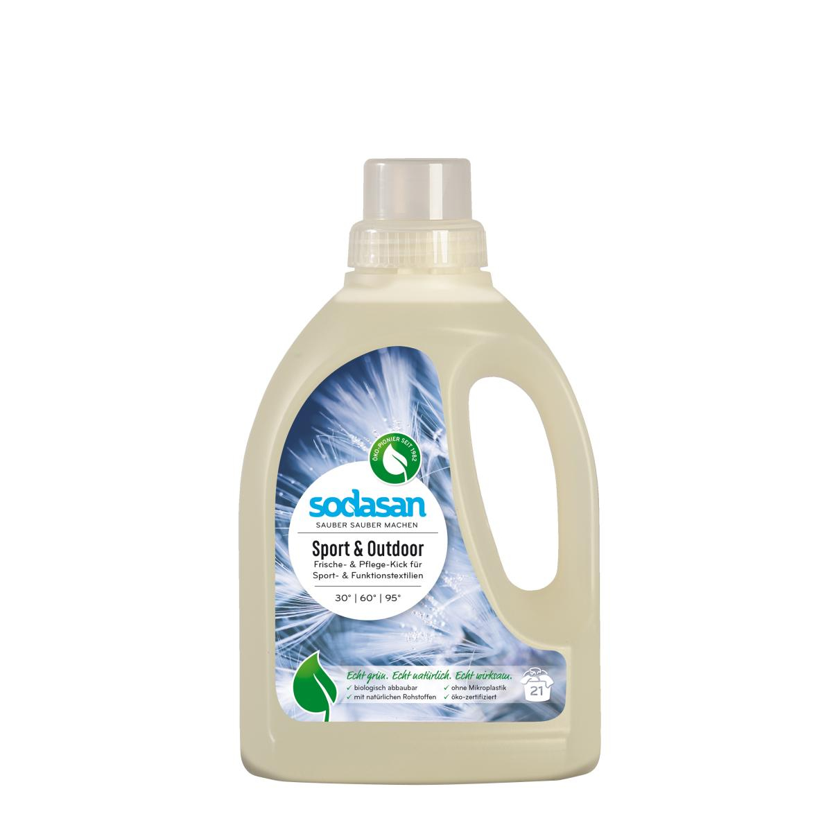 Waschmittel Sport & Outdoor - für Funktionswäsche, flüssig,f16  750 ml