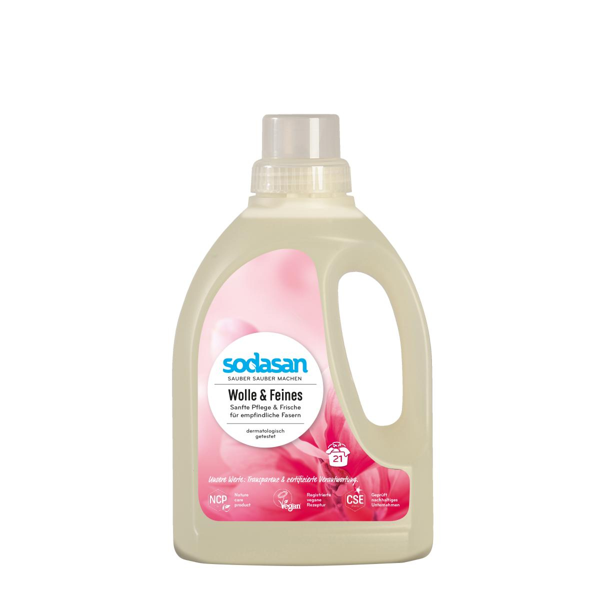 Sodasan Waschmittel Wolle & Feines flüssig, 750 ml