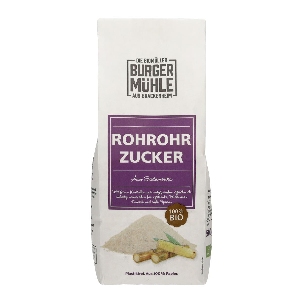 Rohrohrzucker Burgermühle