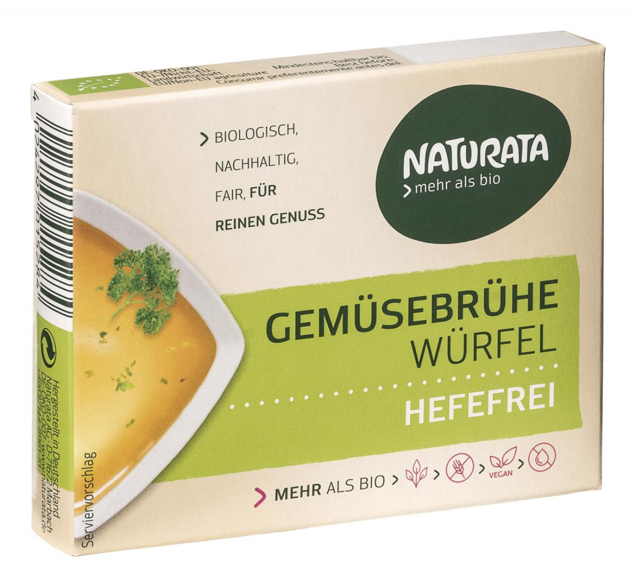 Gemüsebrühwürfel hefefrei