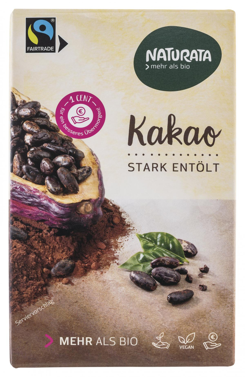 Kakao stark entölt 125g