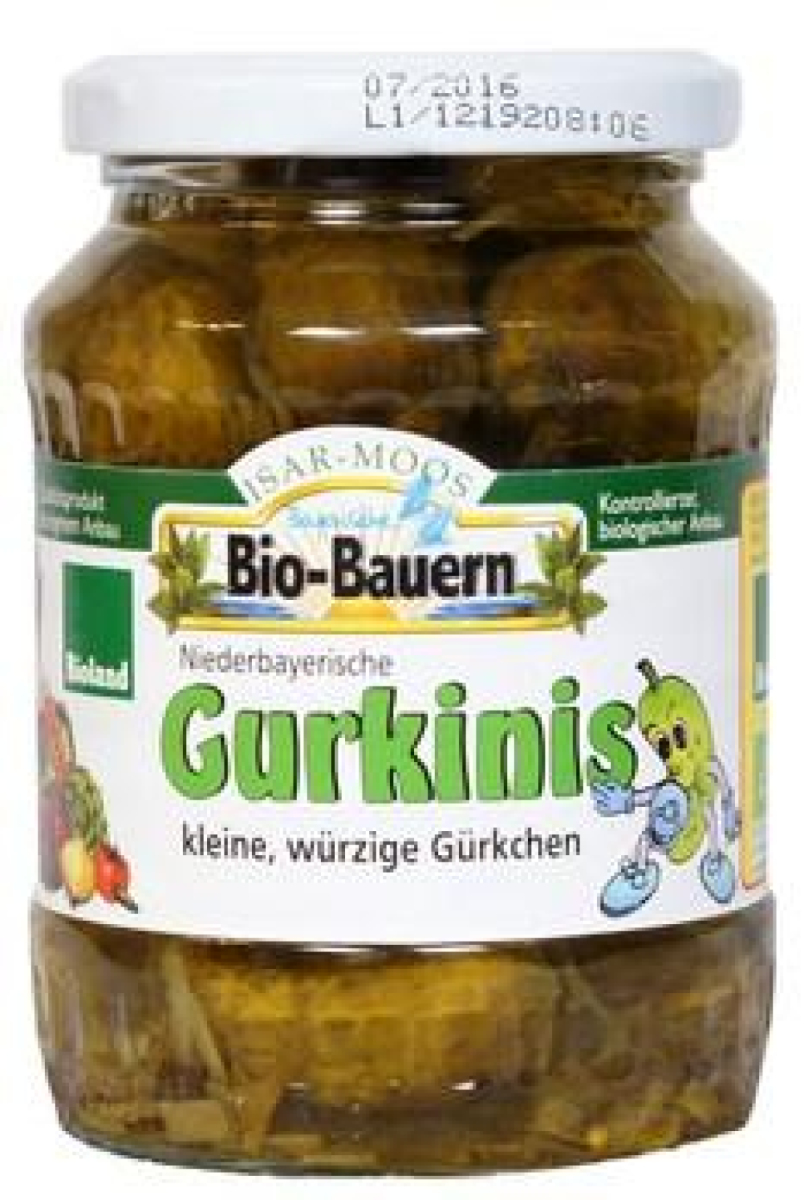 Gurkinis 330g Glas