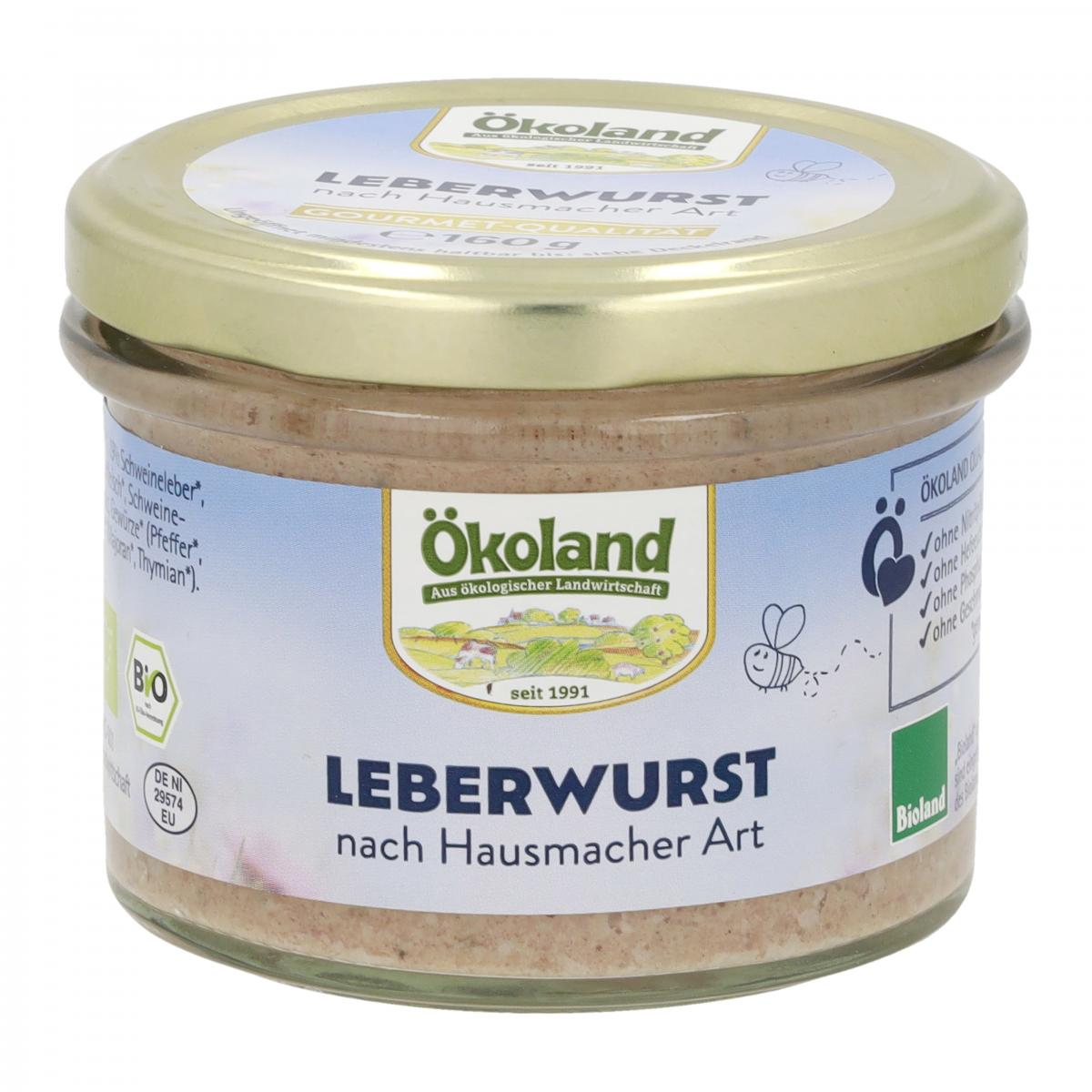 Leberwurst Hausmacher Art Gourmet Qualität im Glas