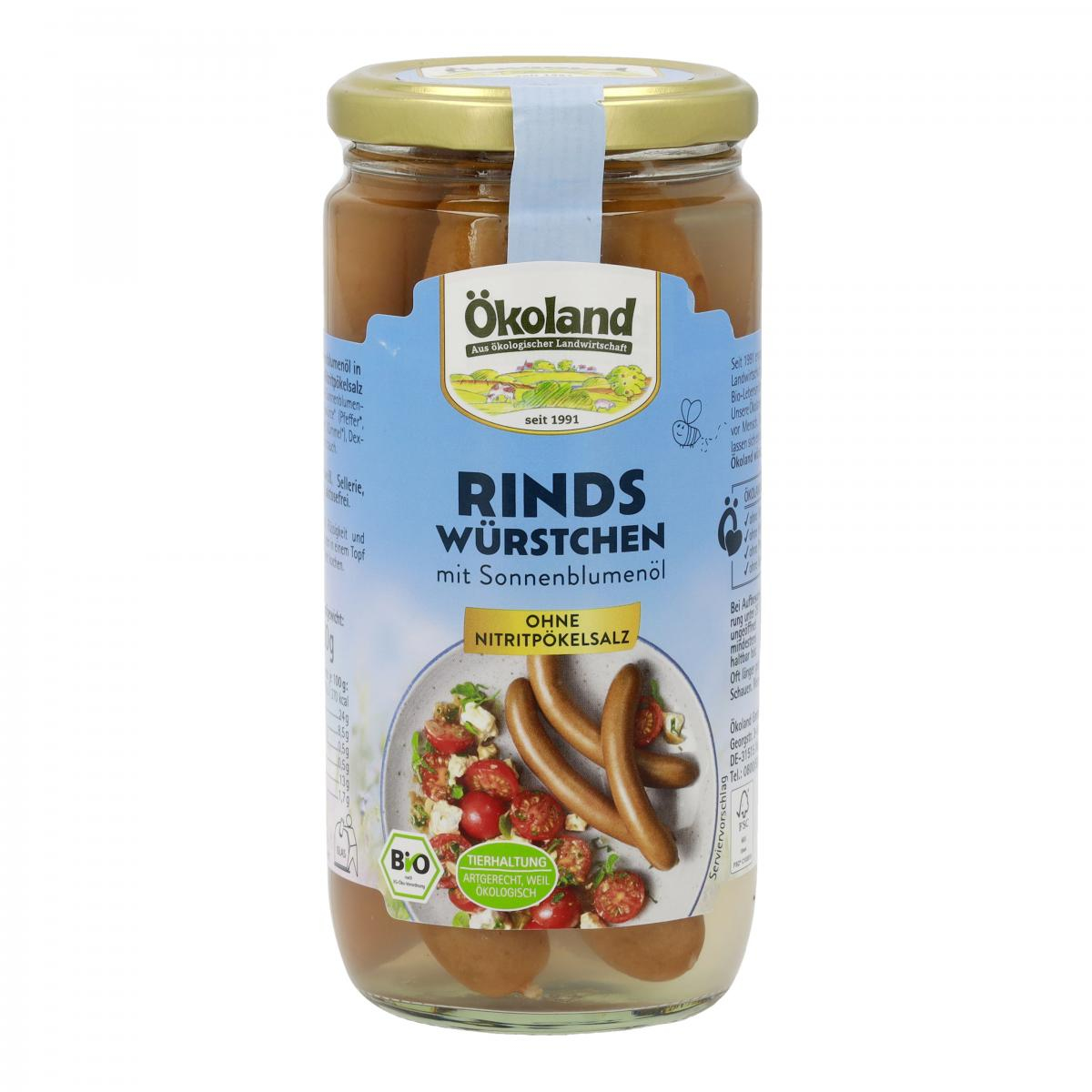 Rindswiener im Glas