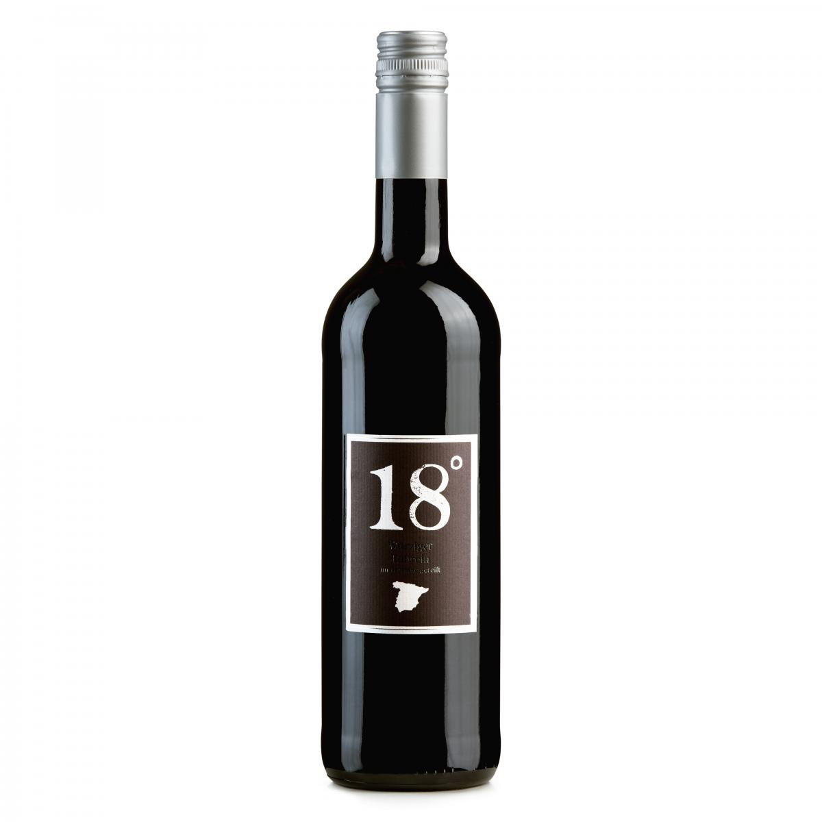 Rotwein *18°