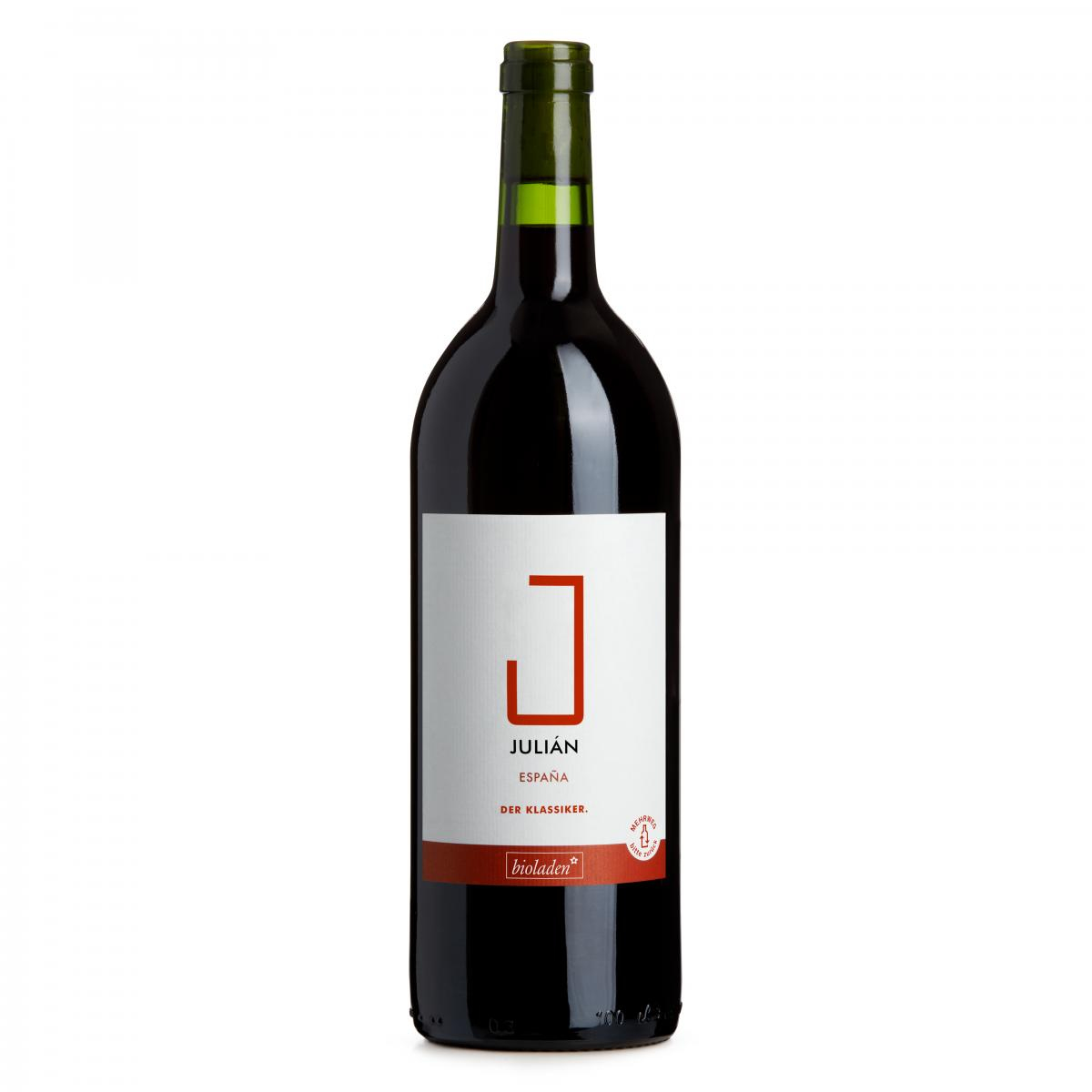 Julián, rot, 1L Flasche