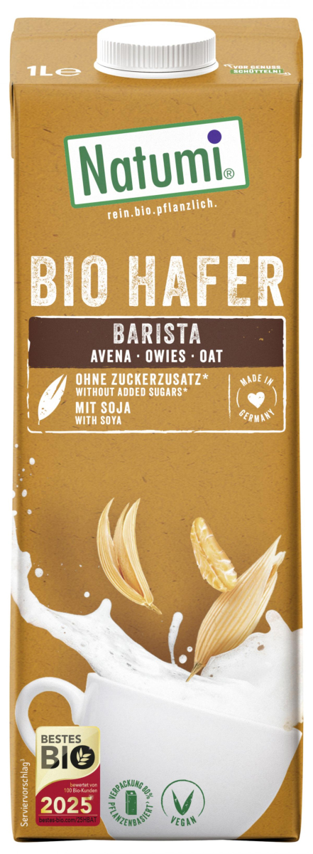 Haferdrink Barista - aufschäumbar
