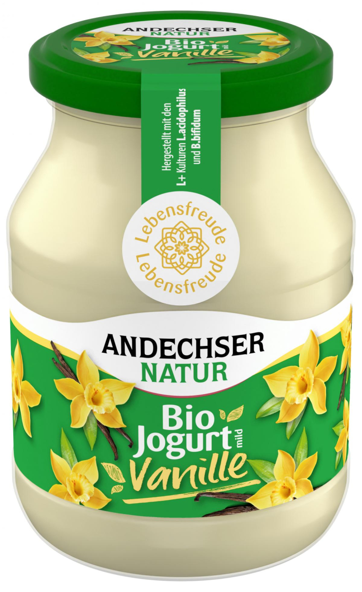 Joghurt Vanille 3,8%, 500g Glas