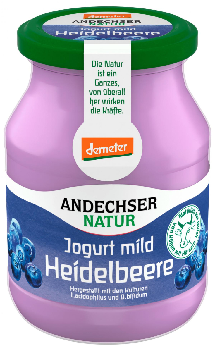 Joghurt Heidelbeere