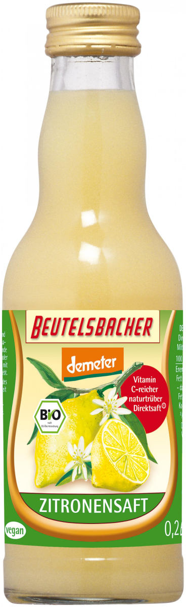 Zitronen Direktsaft 0,2 l