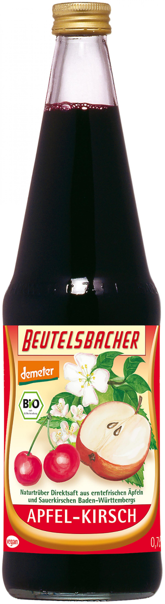 Apfel Kirsch Saft 0,7l
