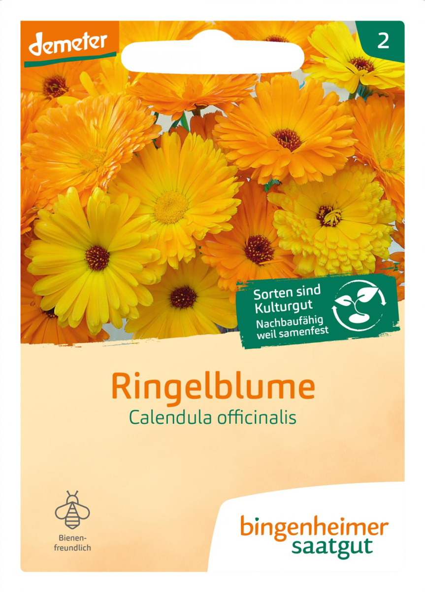 Saatgut Calendula (Ringelblume)