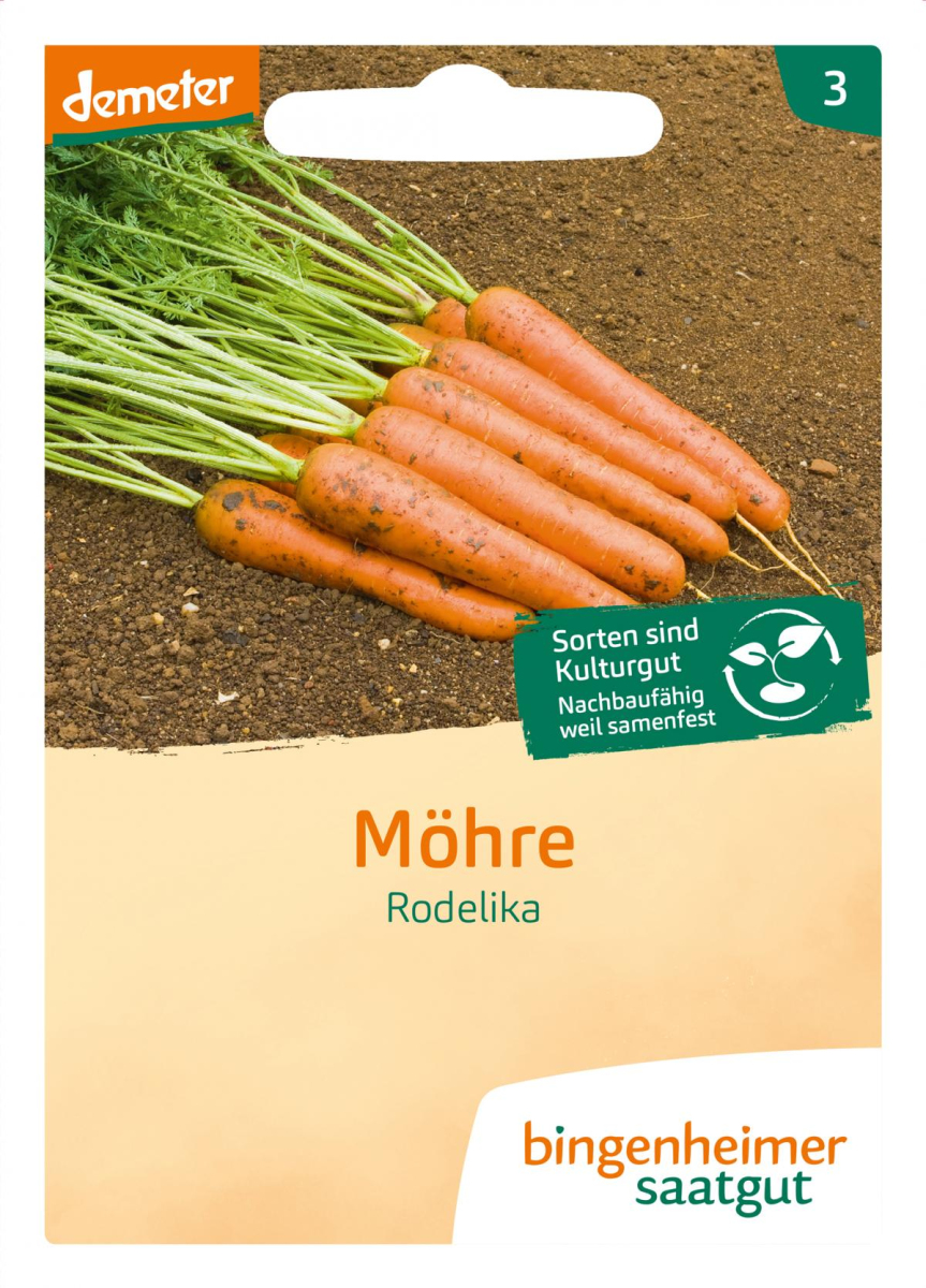 Saatgut Möhren - Rodelika