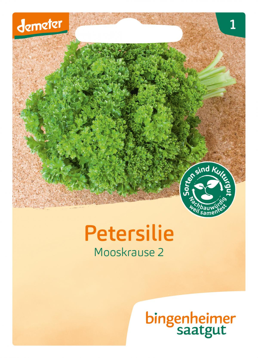 Saatgut Petersilie - Mooskrause