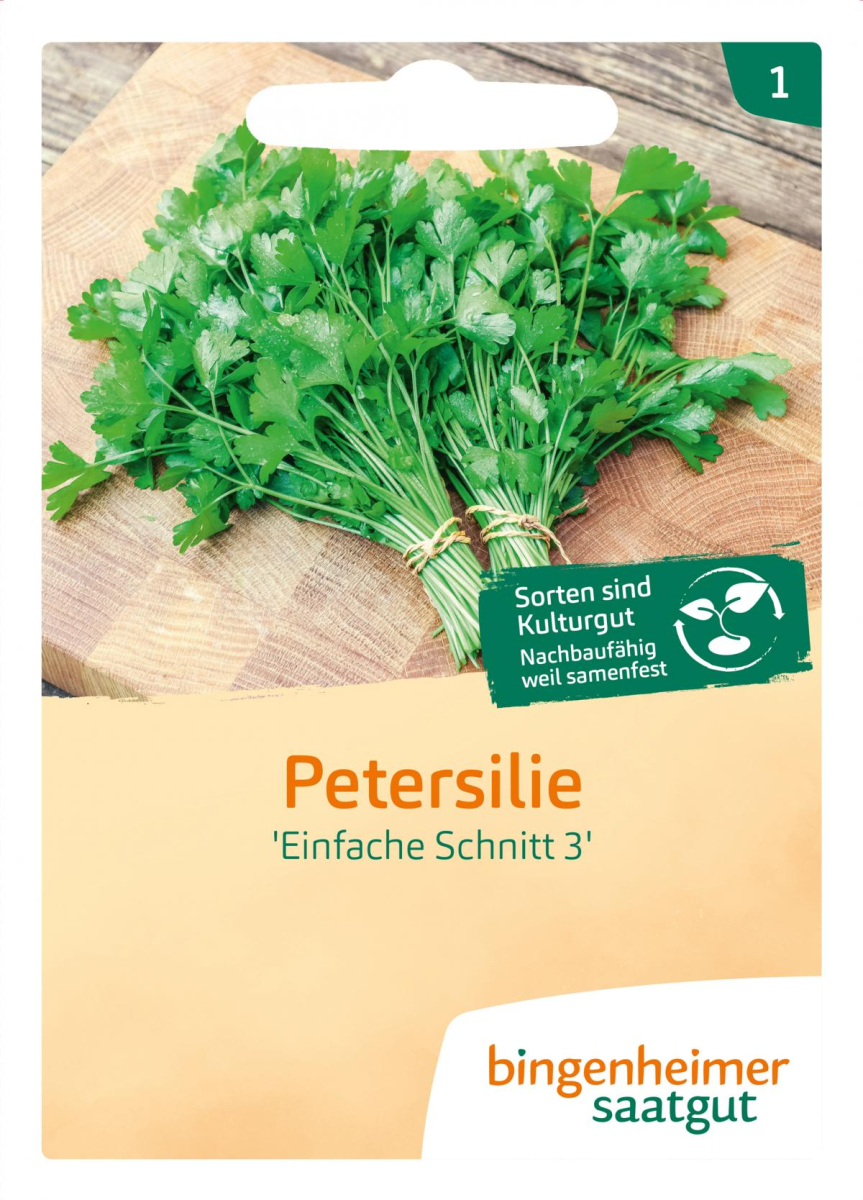 Saatgut Petersilie glatt