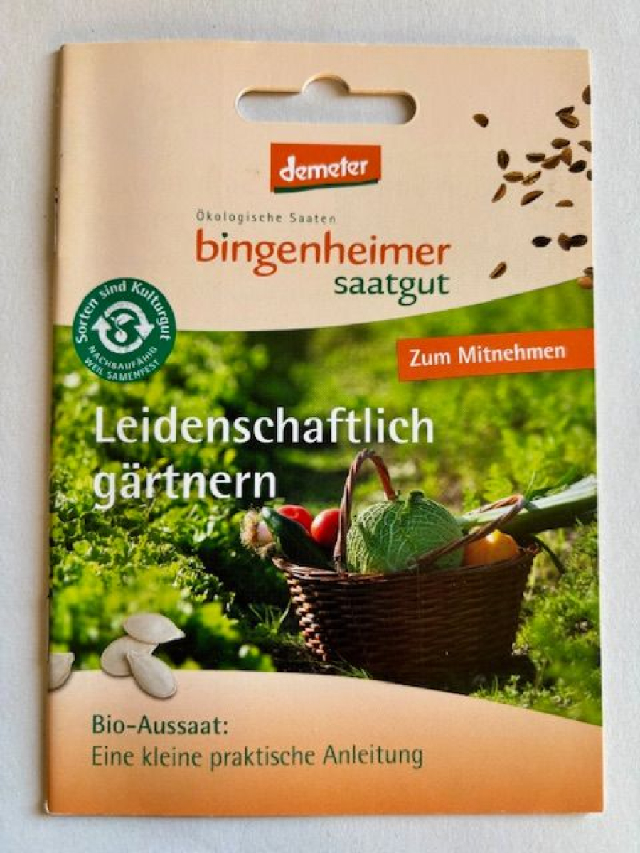 Infobroschüre Bingenheim Saat