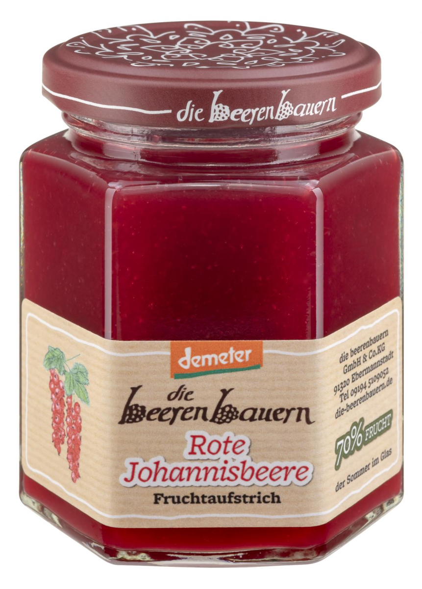 Rote Johannisbeere Fruchtaufstrich