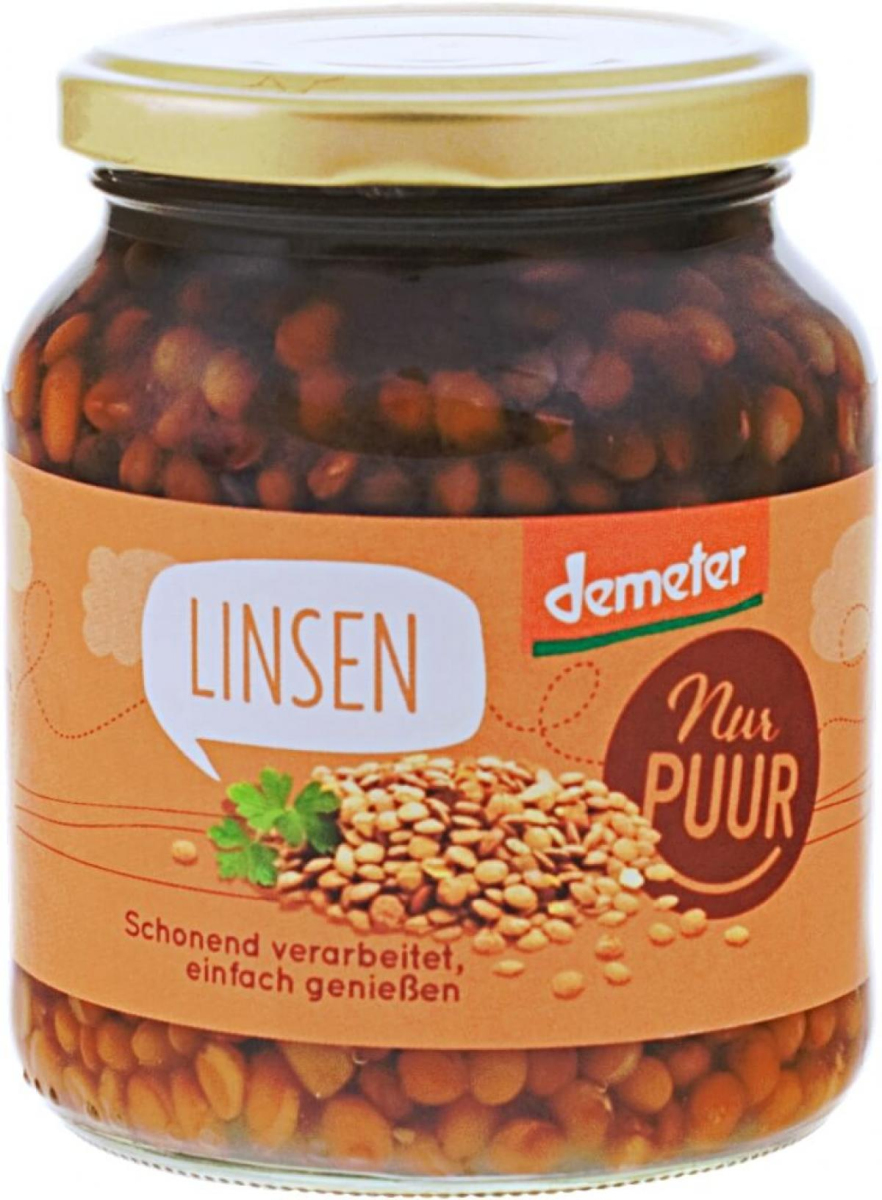 Linsen 360g Glas