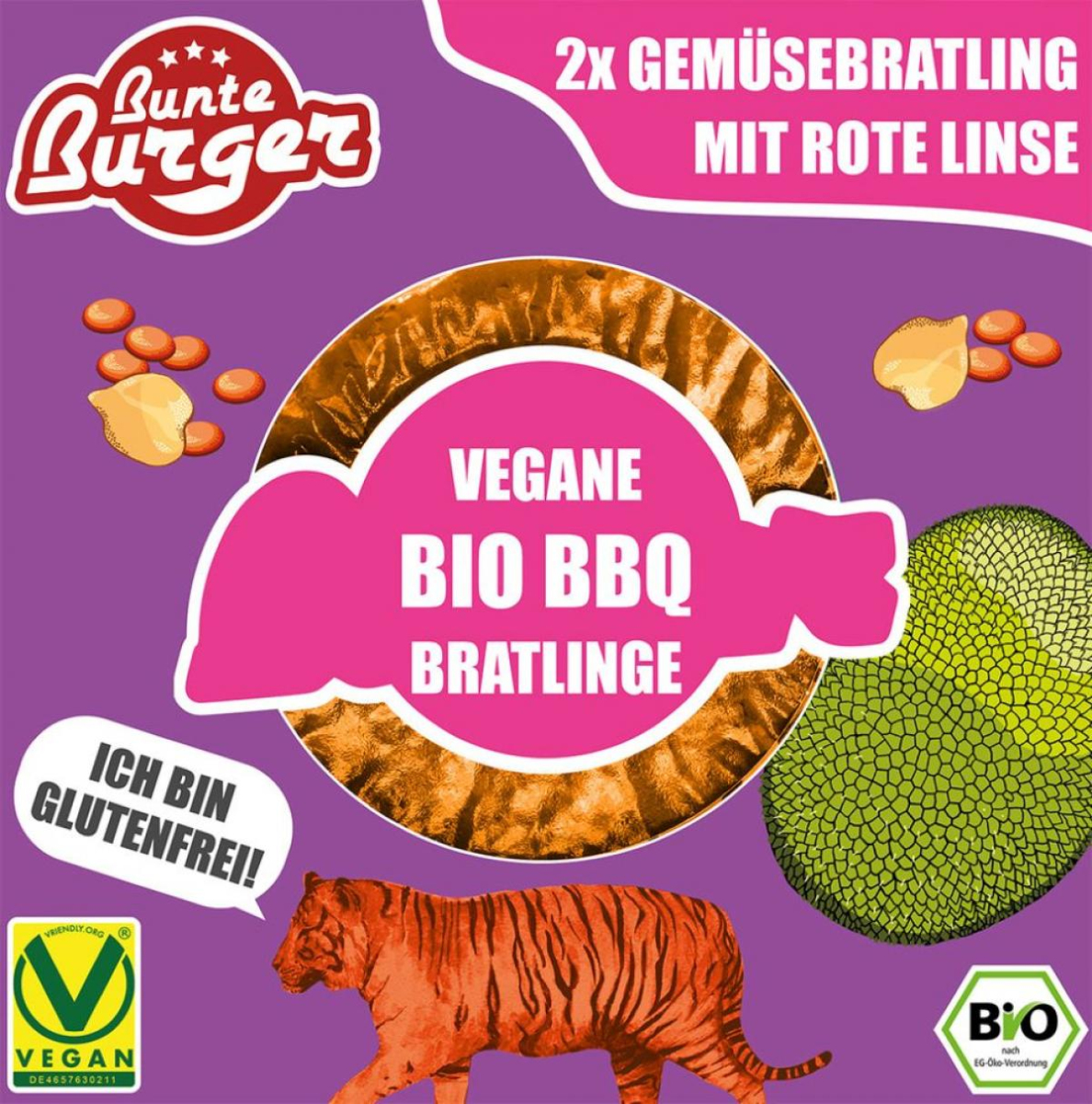 Bratling BBQ Style Vegan