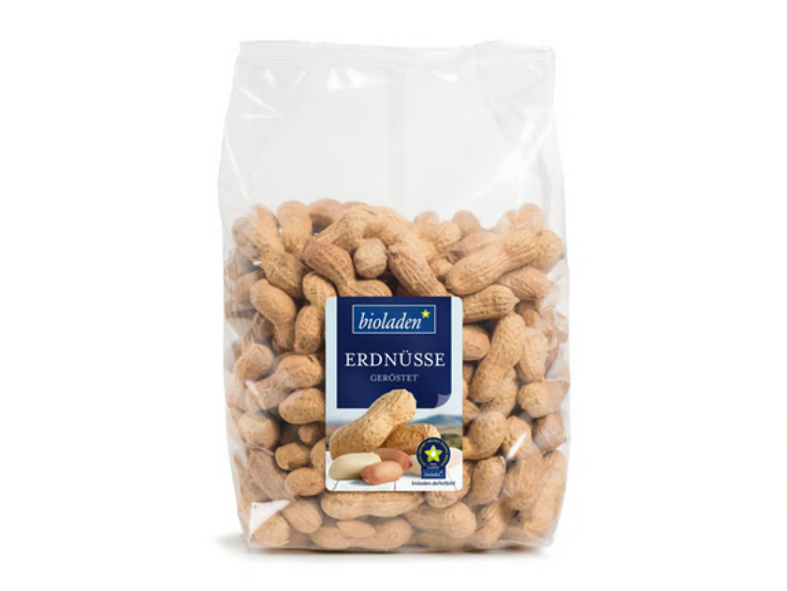 Erdnüsse Tüte 330g  (i.d. Schale geröstete Erdnuss)