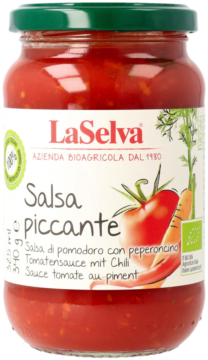 Salsa Piccante-Tomaten-Spaghettisauce, 340g