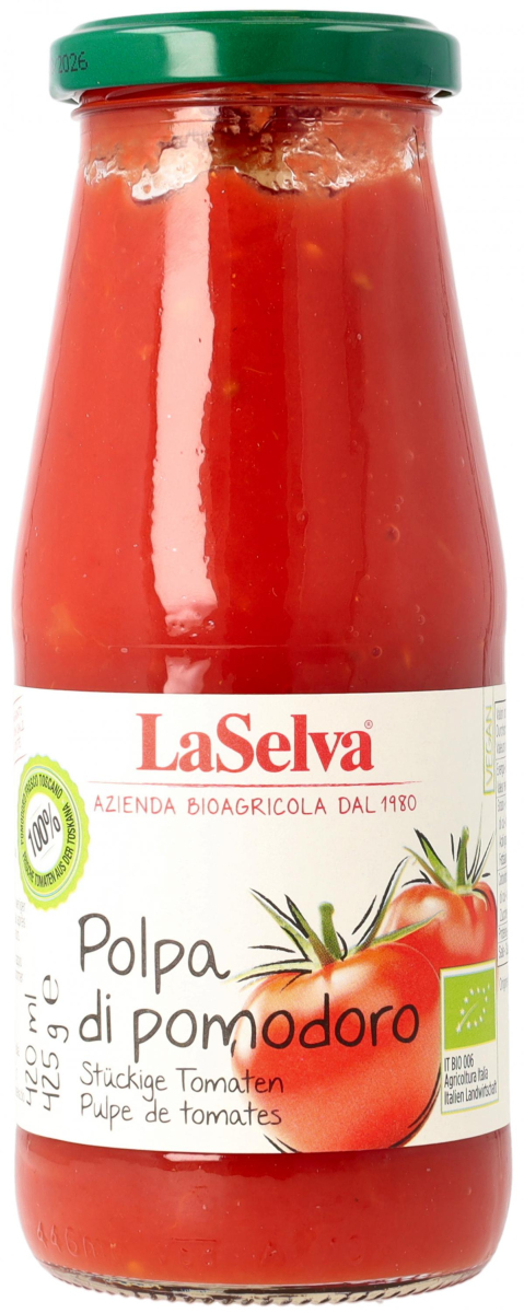 Tomatenpolpa, 425g mit stückige Tomaten