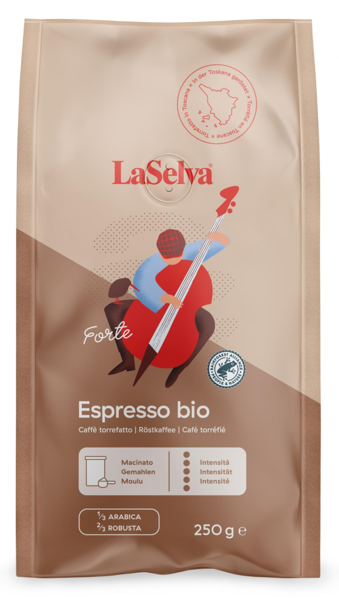 Espresso Forte gemahlen