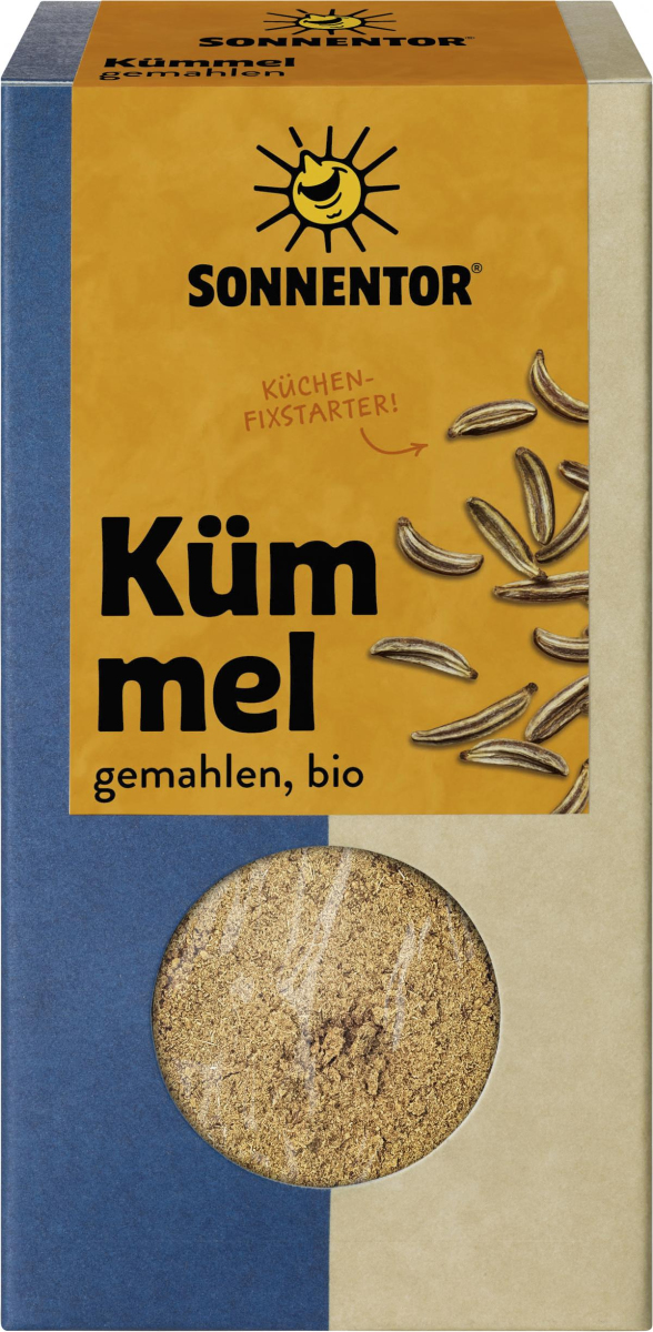Kümmel, gemahlen;  Sonnentor Gewürze