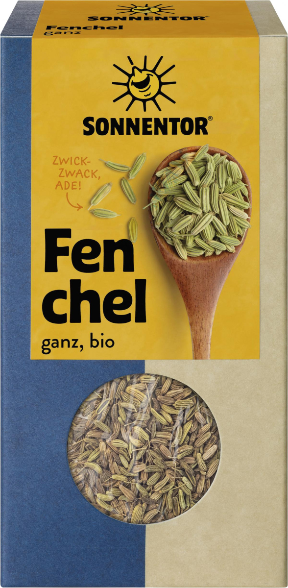 Fenchel, ganz 40g Tüte; Sonnentor Gewürze