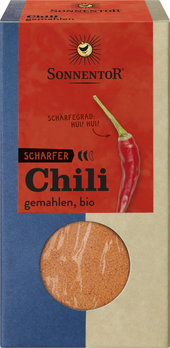 Chili, gemahlen, 40g; Sonnentor Gewürze