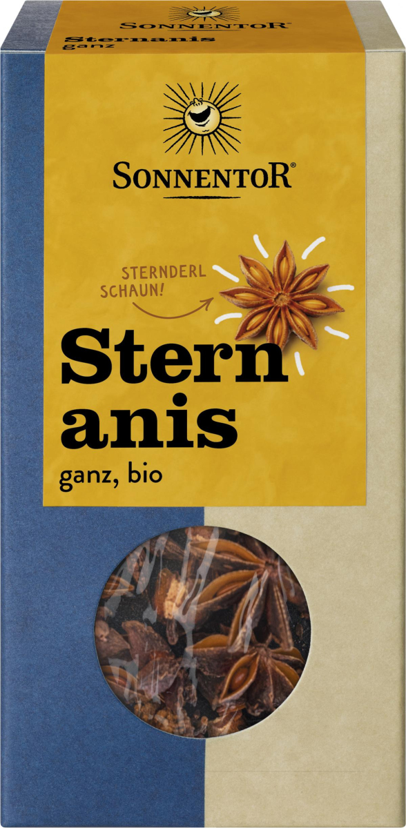 Sternanis, ganz; Sonnentor Gewürze