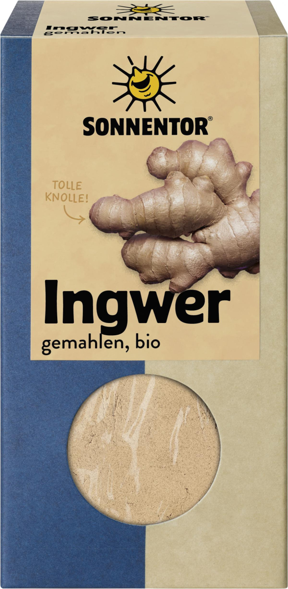 Ingwer gemahlen Tüte; Sonnentor Gewürze