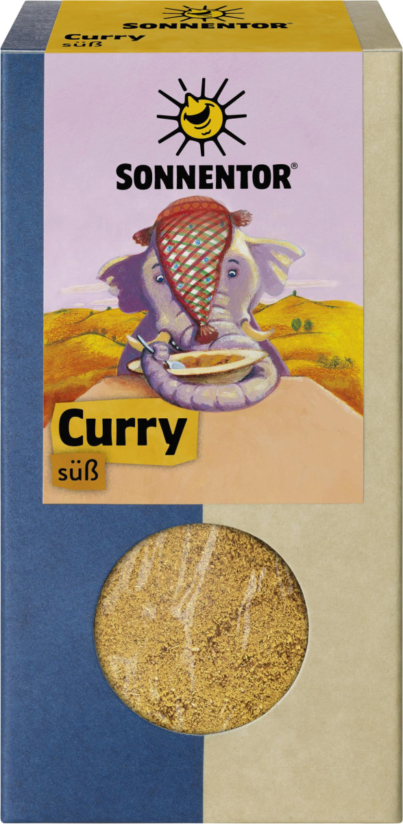 Curry süß gemahlen 50g; Sonnentor Gewürze