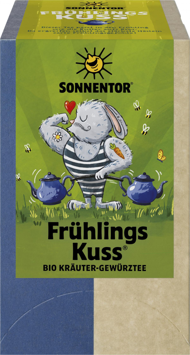 Frühlingskuss Kräutertee Beutel 18x1,5g