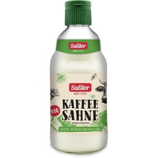 Erste Sahne Kaffeesahne 395 g  in der Glasflasche