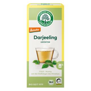 Tee Grüntee Darjeeling, Aufgußbeutel